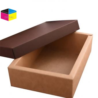 Kraft foldable paper box
