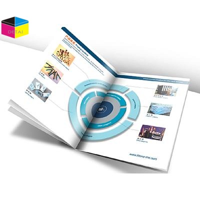 High end business product brochure 