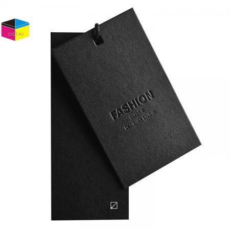 Double sided printing card garment tag 