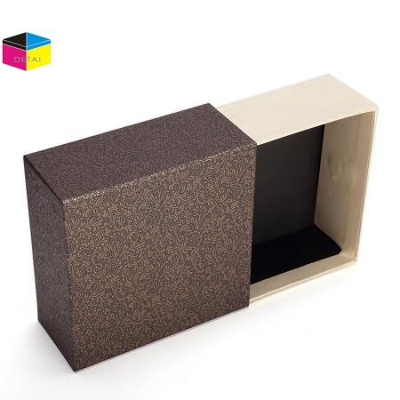 Textured Slide Box Drawer Box With Sleeve 
