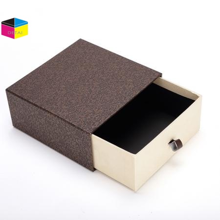 Textured Slide Box Drawer Box With Sleeve 