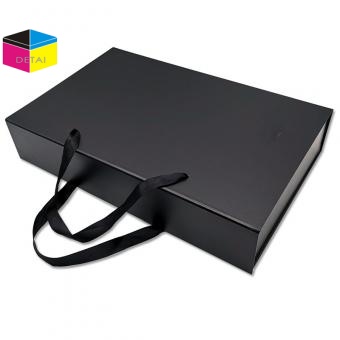 Rigid Drawer Box with Ribbon Handle supplier