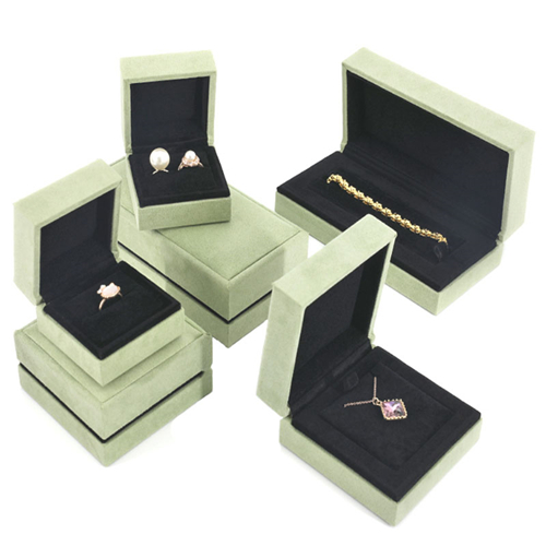 Flocking quality jewelry boxes sets