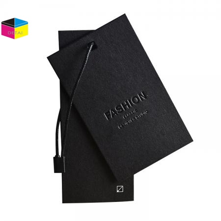Double sided printing card garment tag 
