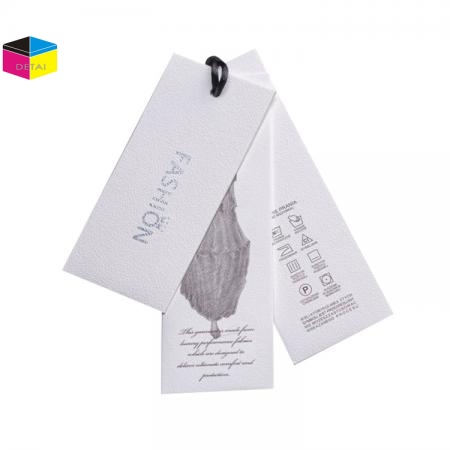 Kraft paper garment hang tag 