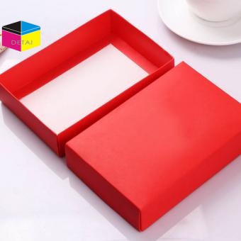 Card gift boxes with bottom and lid