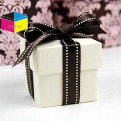 White square gift boxes 