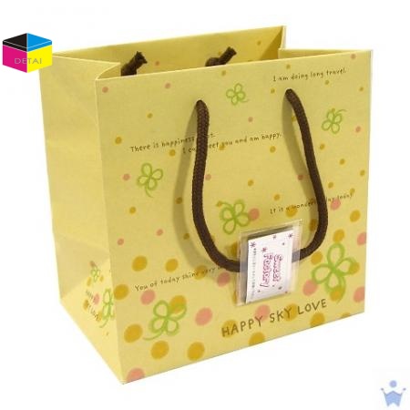 Large paper bag with logo 