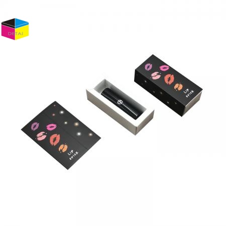 Small Slide Lipstick Box Drawer Paper Box With Sleeve 