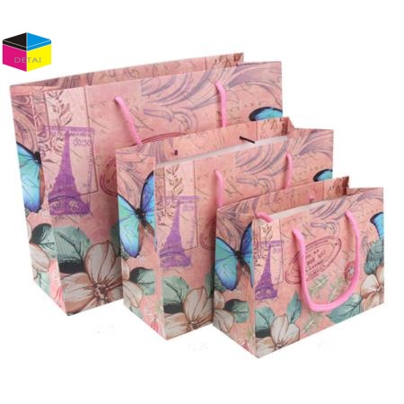 Wholesale Custom Paper Bag Promotional Gift Bag 