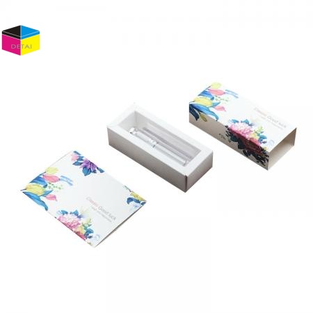 Custom Print White Card Lipstick Gift Box 