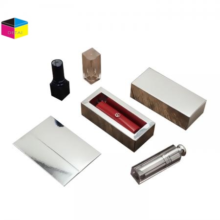 Silver Card Foldable Lipstick Packing Box 