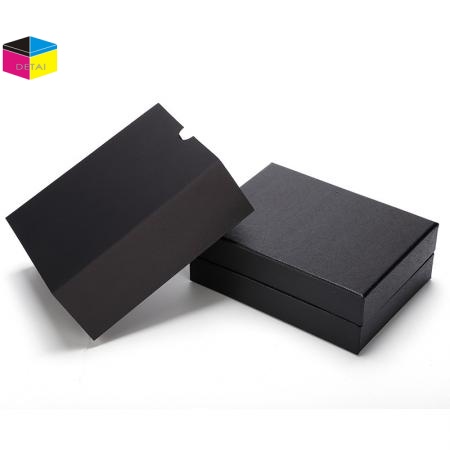 Black Luxury Wallet Packing Boxes 
