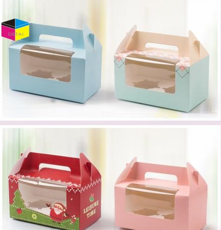 Quality Cake boxes with Cut Handle 