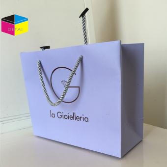Paper shopping gift bags with logo wholesale