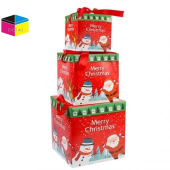 christmas boxes with lids supplier