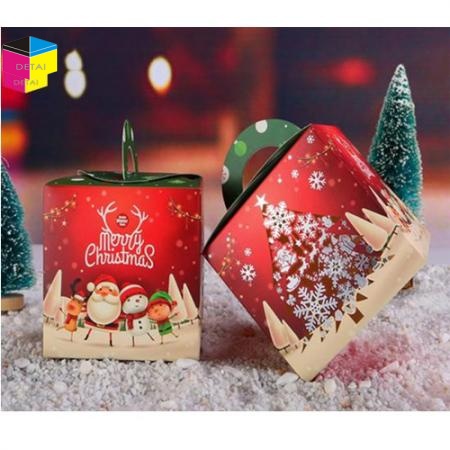 Collapsible Christmas Paper Gift  Boxes 