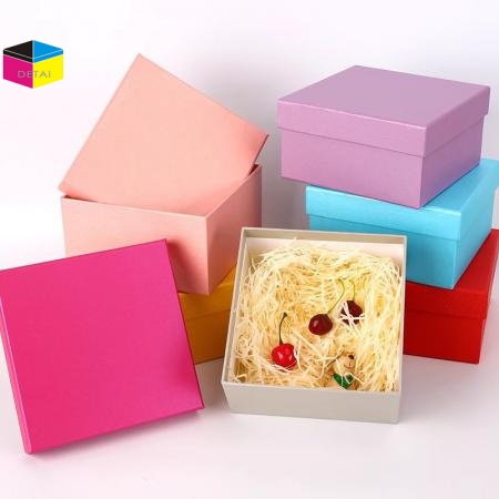 Custom made bottom and lid paper boxes manufacturer 