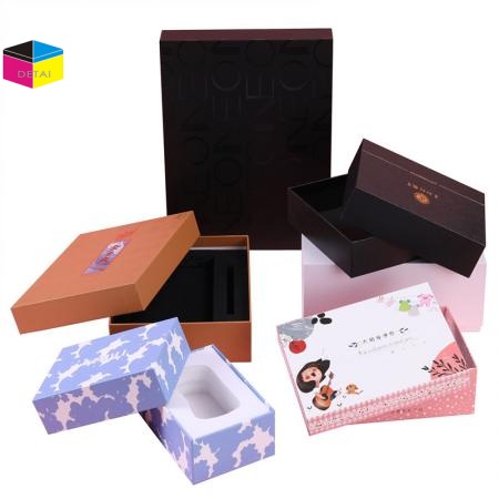 Bottom and Lid Paper Gift Boxes 