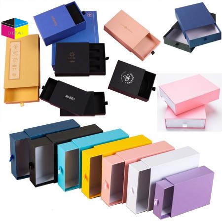 Wholesale drawer gift boxes paper jewelry boxes 
