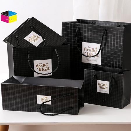 Custom Printed Luxury Paper bags with your own logo 